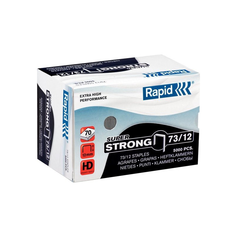 Rapid nietjes super strong 73/12 5000 stuks