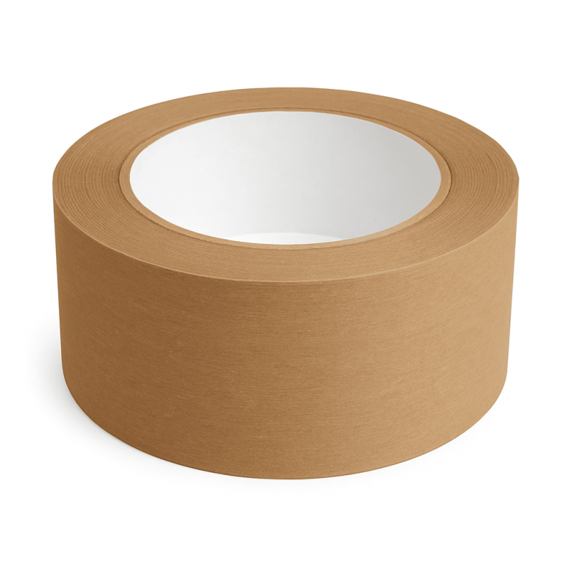 Paper Tape Bruin 50mm x 50m – Doos 36 Rollen