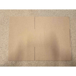 Kartonnen Doos 22 x 30 x 155 mm – Bruin, Onbedrukt, Vouwbaar (per stuk)